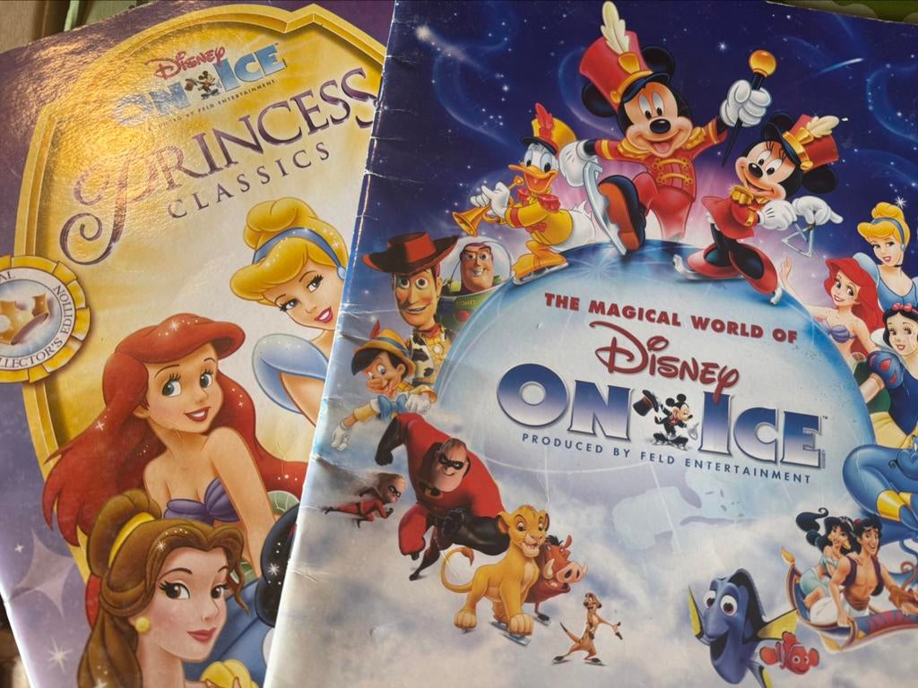 Disney On Ice - programmaboekjes, Ophalen of Verzenden, Overige figuren, Gebruikt, Overige typen