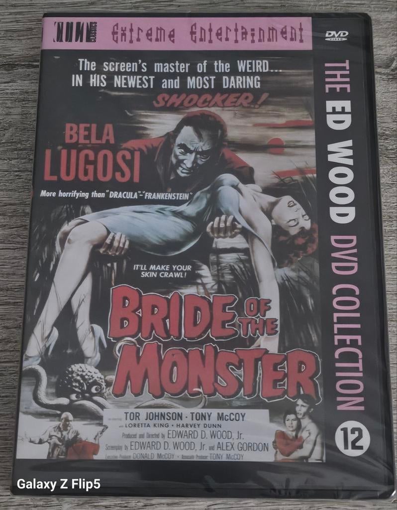 Bride of The Monster (Sealed), CD & DVD, DVD | Classiques, Enlèvement ou Envoi, 1940 à 1960, Neuf, dans son emballage, Horreur