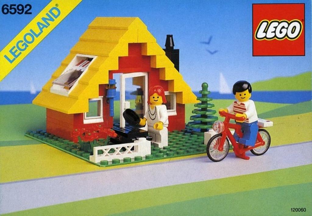 LEGO Classic Town 6592 Vacation Hideaway MET DOOS  ZELDZAAM, Enlèvement ou Envoi, Comme neuf, Ensemble complet, Lego