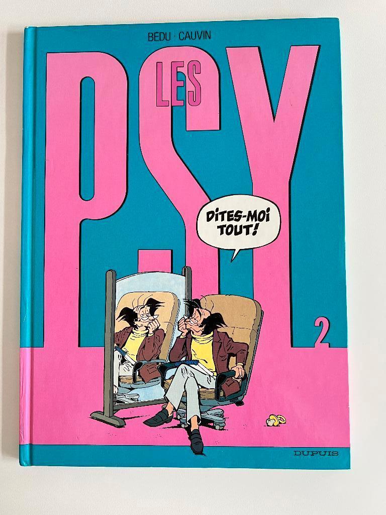 BD Les psy Dites-moi tout !, Boeken, Gelezen, Bédu & Cauvin, Eén stripboek, Ophalen of Verzenden