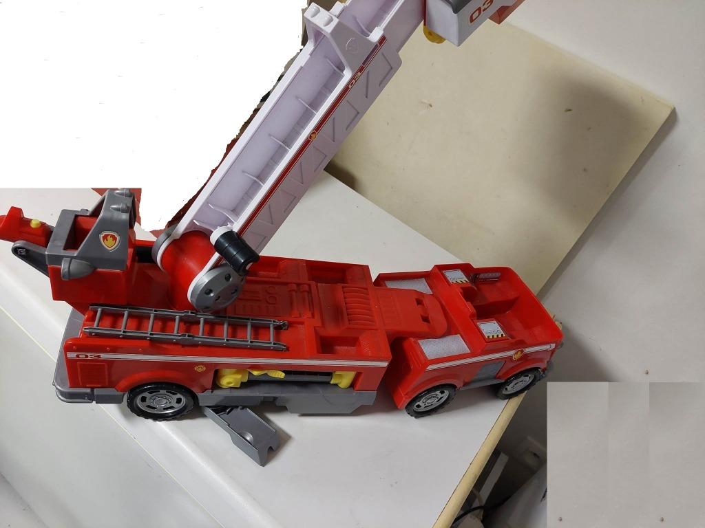 Paw Patrol Ultimate Rescue brandweerwagen Fire licht &geluid, Ophalen of Verzenden, Zo goed als nieuw