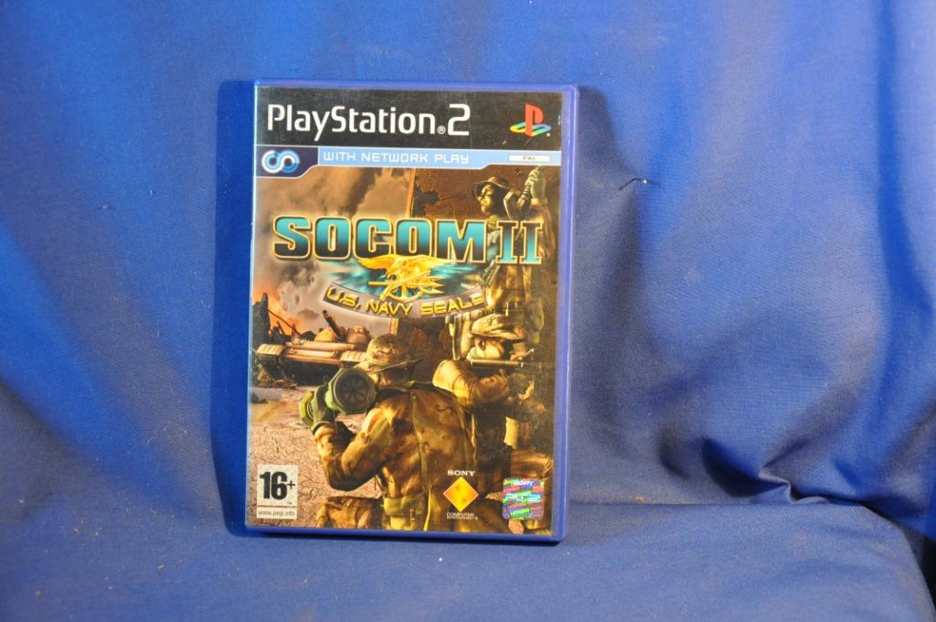 §  jeu ps2 socom II us navy seale (0007), Avontuur en Actie, Gebruikt, 1 speler, Ophalen of Verzenden