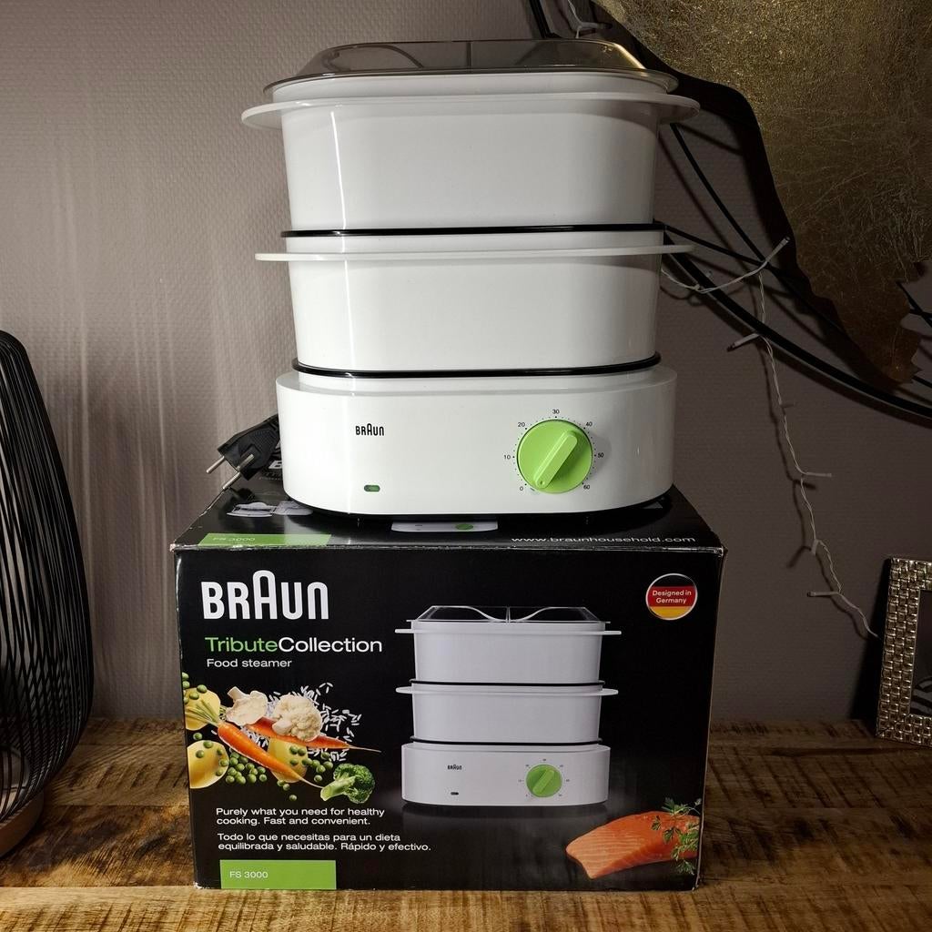 Braun FS 3000 cuiseur vapeur neuf, Electroménager, Vapeurs