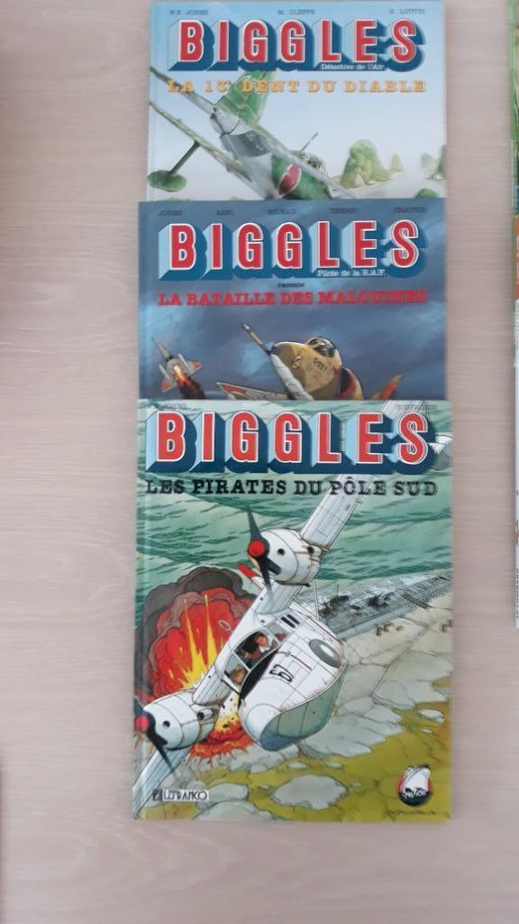 Biggles Lot 5 albums - Tous EO et NEUF, Ophalen of Verzenden, Nieuw