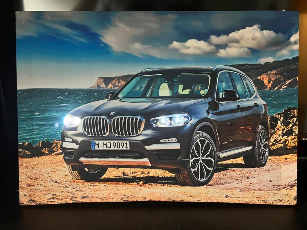 BMW X 3 accessoires , kleur auto = donker blauw, Ophalen of Verzenden, Zo goed als nieuw