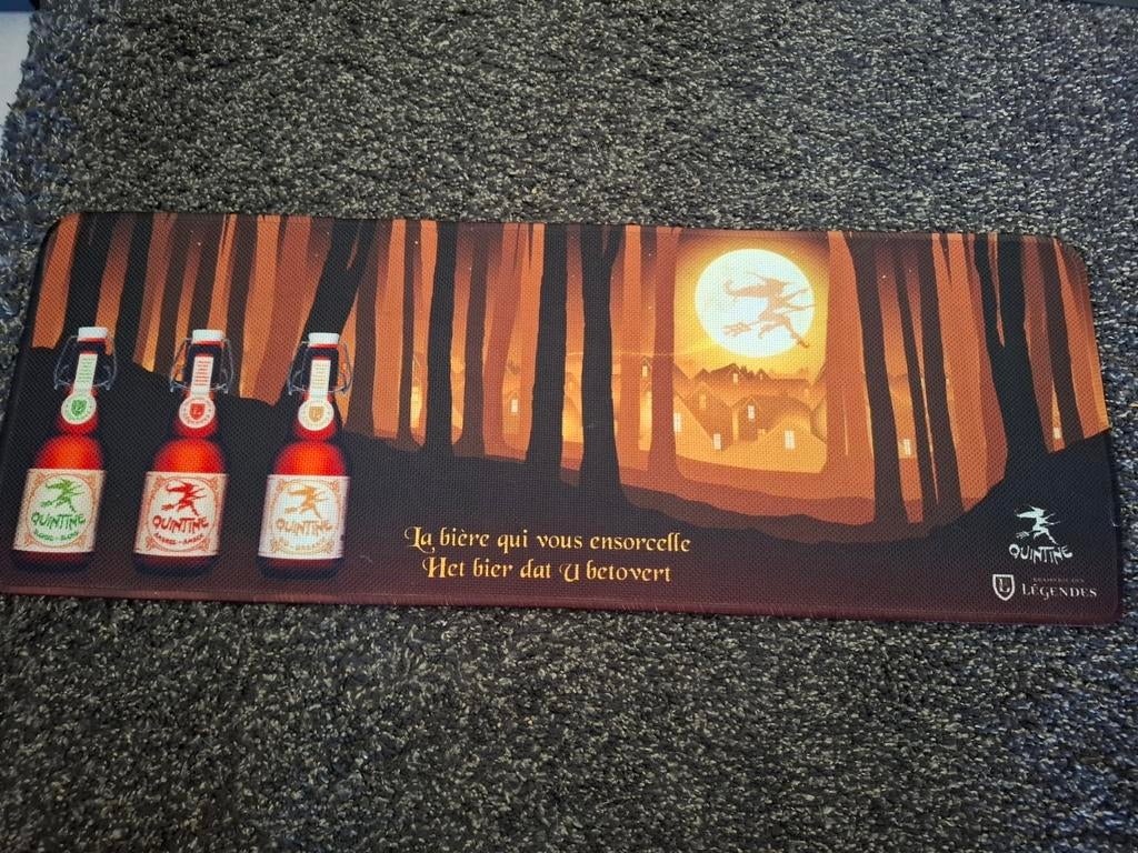 Toogmat van Quintine, Verzamelen, Biermerken, Ophalen of Verzenden