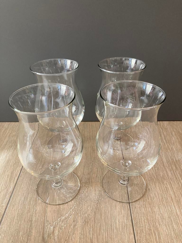Set de 4 verres à vin en forme de tulipe - Verres Duvel, Collections, Enlèvement ou Envoi, Neuf