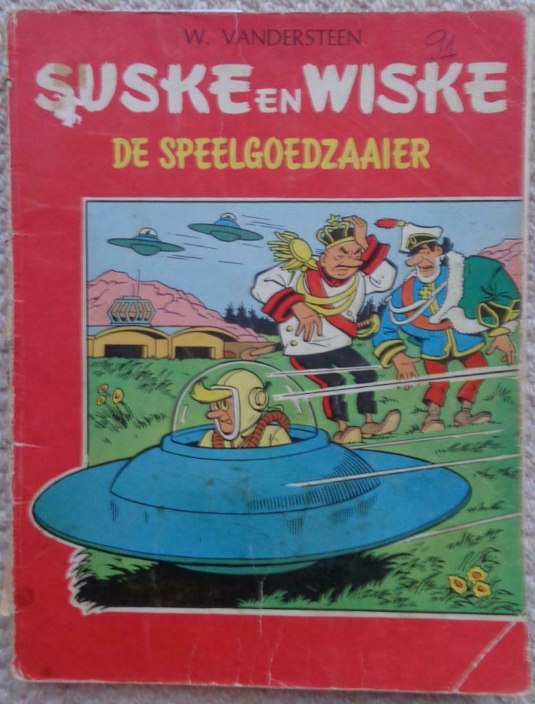 Suske en Wiske - De speelgoedzaaier - 1e druk 1965, Boeken, Ophalen of Verzenden, Gelezen