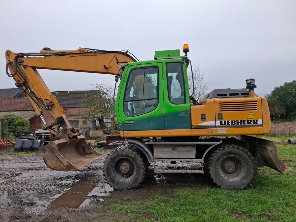 Liebherr a 900c, Enlèvement