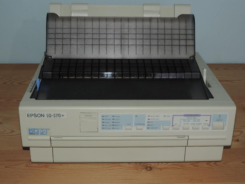 EPSON LQ570+ 24 PIN - ZO GOED ALS NIEUW, Zwart-en-wit printen, Matrix-printer, Printer, Epson