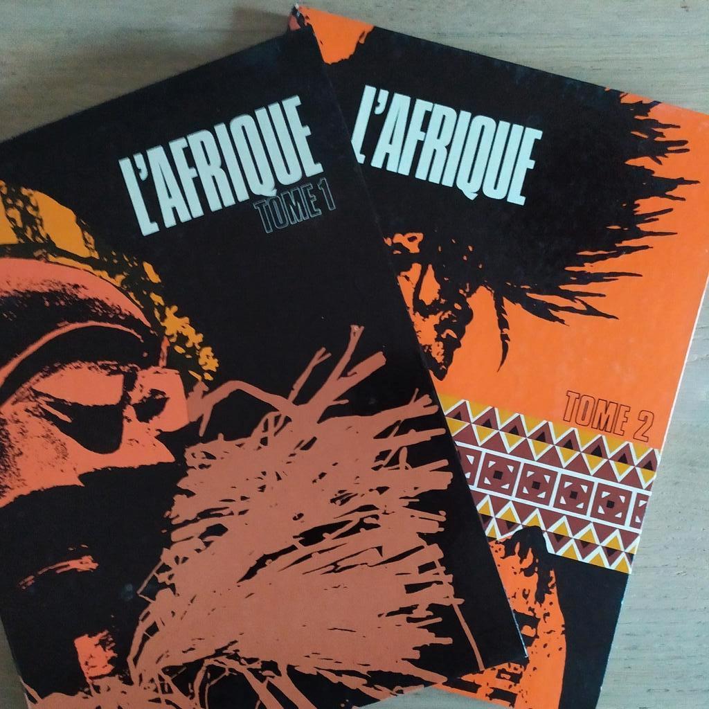 L'Afrique 1 & 2 Collection du timbre Tintin TBE, Livres, Enlèvement ou Envoi, Album d'images