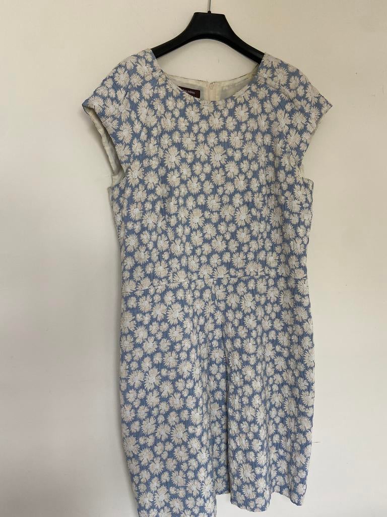 Marie mero jurk 42 (np: 249€), Kleding | Dames, Ophalen of Verzenden, Zo goed als nieuw, Maat 42/44 (L), Blauw