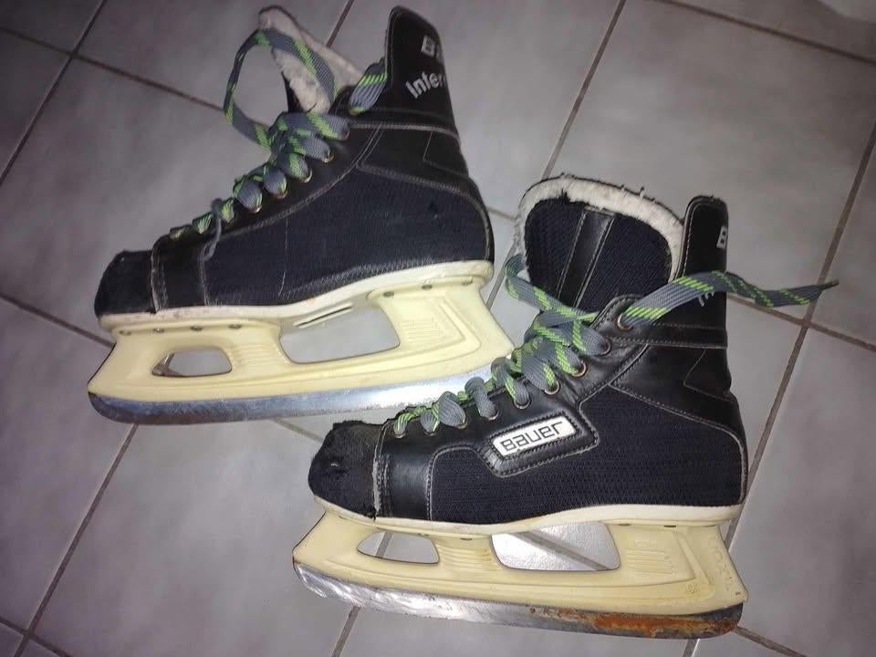patins de hockey sur glace Bauer, Enlèvement ou Envoi, Utilisé, Patins