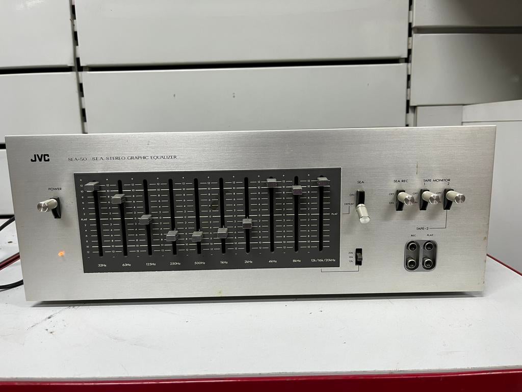 JVC SEA-50 Vintage grafische equalizer — Japan - 70/80, Audio, Tv en Foto, Stereoketens, Gebruikt, JVC, Ophalen