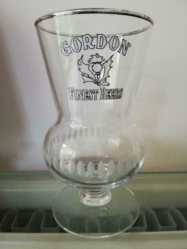 Verre à bière Gordon Finest Beers, Enlèvement, Comme neuf, Verre à bière