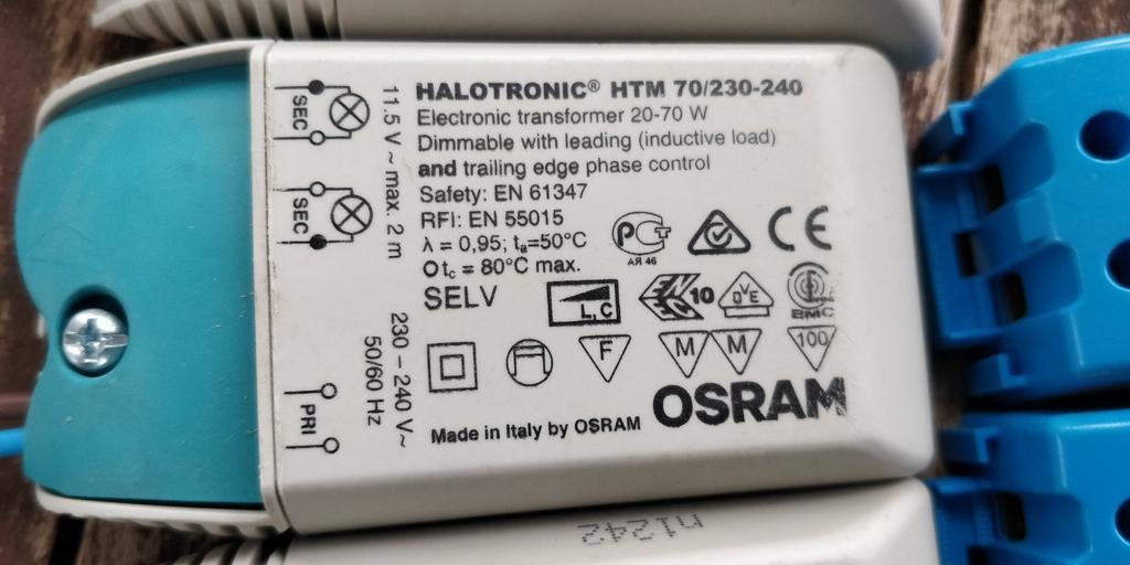 Transfo voor halogeen verlichting, Ophalen of Verzenden