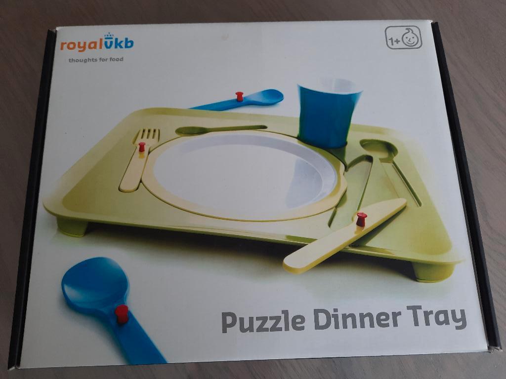 Eetset Puzzle dinner tray (nieuw), Kinderen en Baby's, Ophalen of Verzenden, Nieuw, Overige typen