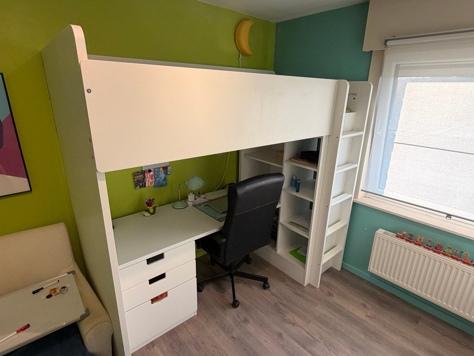 Chambre pour garçons, Enlèvement, Utilisé, Lit mezzanine