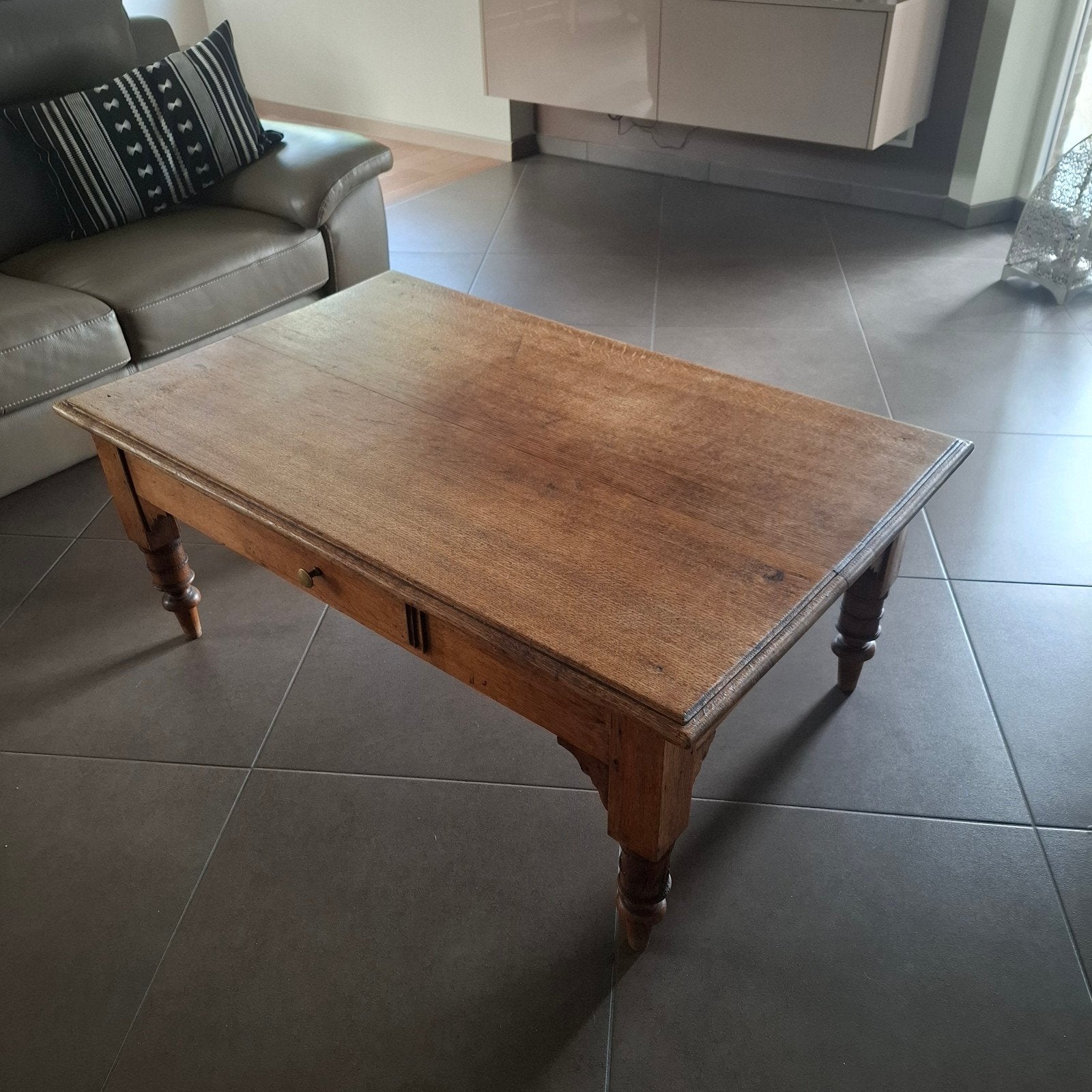 Klassieke, Houte Salontafel, Ophalen, 50 – 75, 100 tot 150 cm, Klassiek