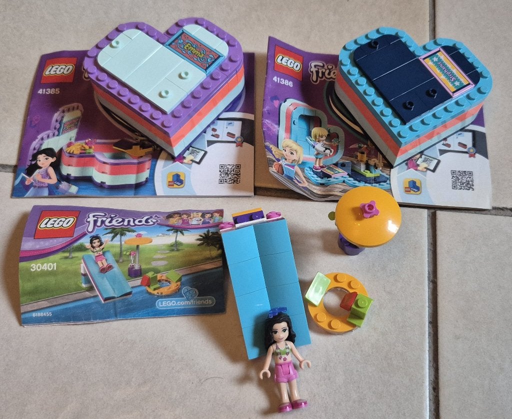 Ensemble LEGO Friends — 41385 + 41386 + 30401, Enfants & Bébés, Enlèvement ou Envoi, Lego, Ensemble complet, Friends