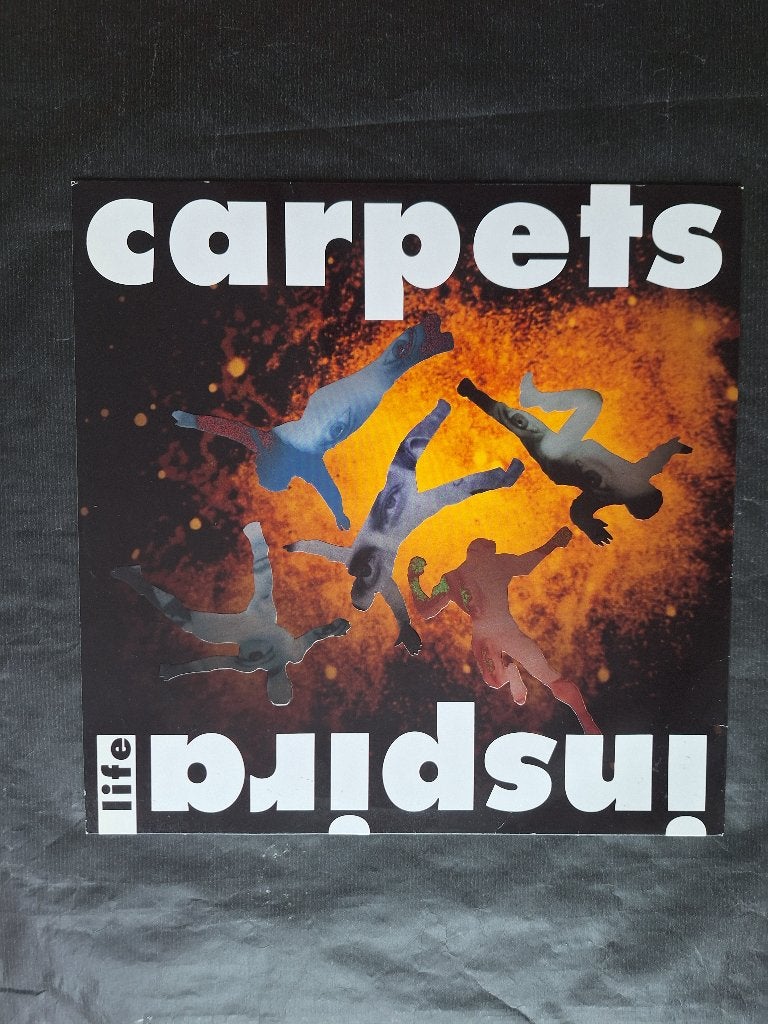 INSPIRAL CARPETS "Life" indierock LP (1990) Topstaat, Cd's en Dvd's, Vinyl | Rock, LP, Ophalen of Verzenden, Zo goed als nieuw