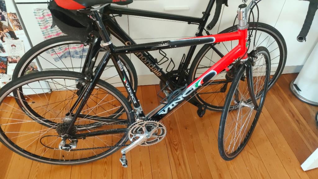 Vinci fiets, Fietsen en Brommers, Fietsen | Racefietsen, Gebruikt, 10 tot 15 versnellingen, Aluminium, Overige maten