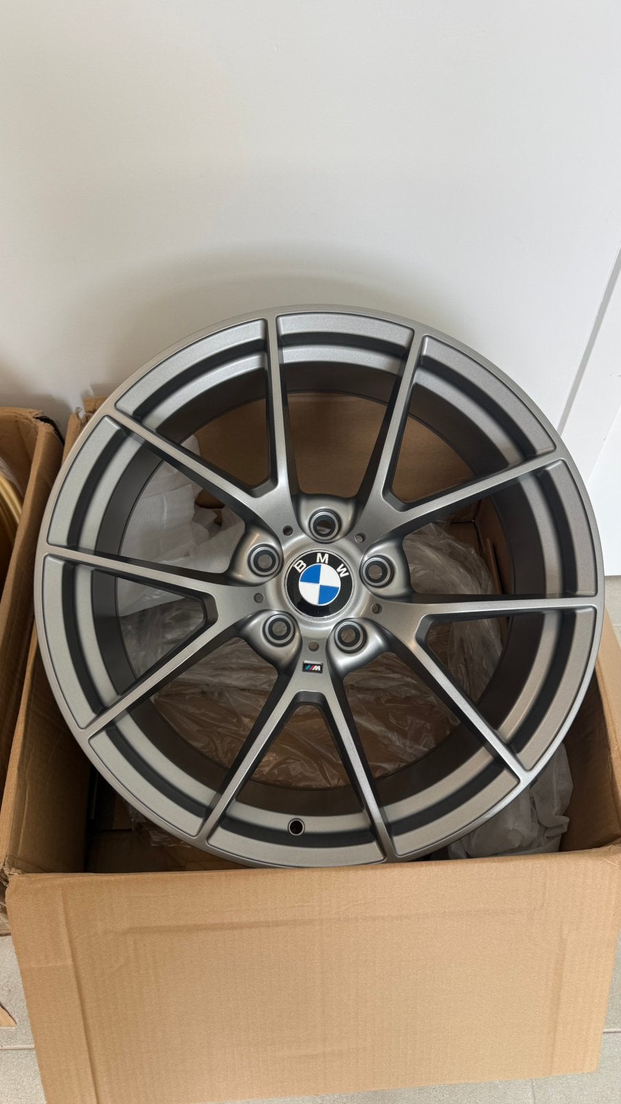 Nieuwe set 19 inch 763M style velgen BMW Gunmetal Gray 5x120, Ophalen, 19 inch, Velg(en)