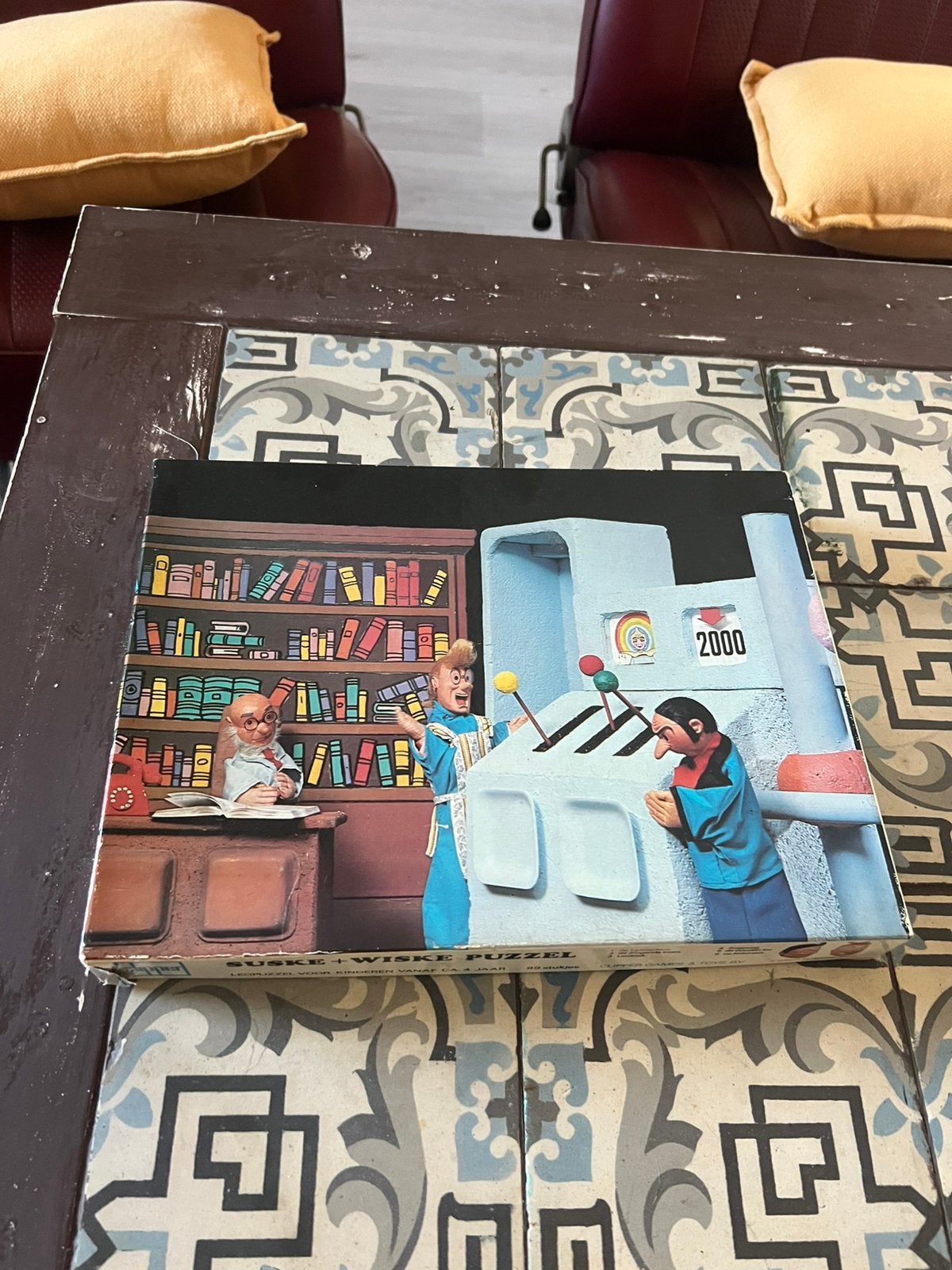Puzzel Suske en Wiske, Ophalen of Verzenden, Meer dan 50 stukjes, Zo goed als nieuw, 4 tot 6 jaar