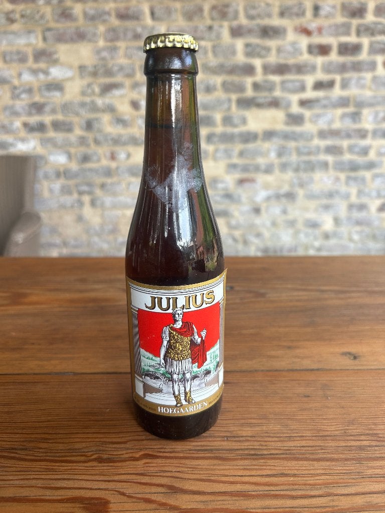 Julius Hoegaarden vervaldatum 1992, Verzamelen, Ophalen of Verzenden