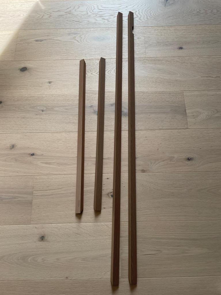 Samsung Frame 55 inch lijst - nieuwstaat - teaklook, Enlèvement ou Envoi, Neuf