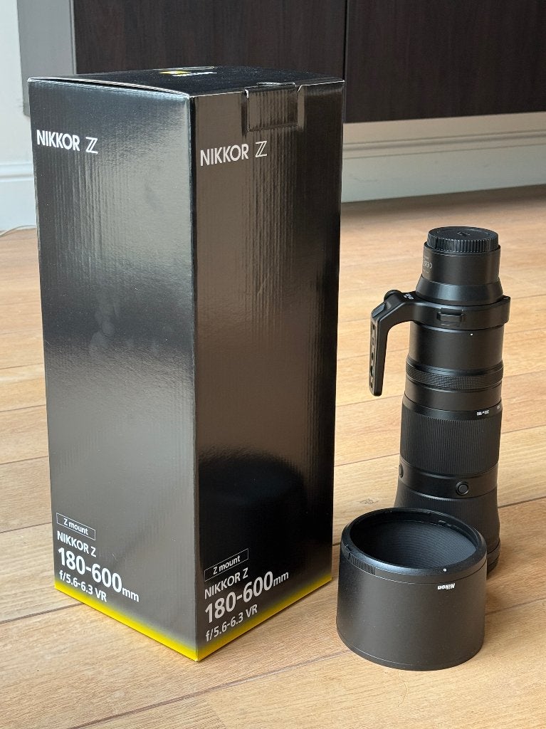 Nikon Nikkor 180-600 mm Z objectief nieuw in de doos, Ophalen, Nieuw, Telelens