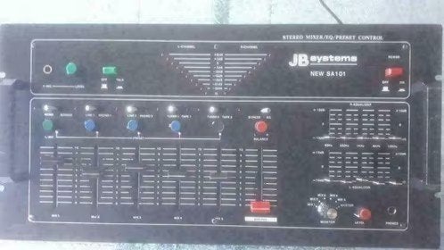 stereo mixer JB systems new sa101, Muziek en Instrumenten, Mengpanelen, Ophalen, Gebruikt