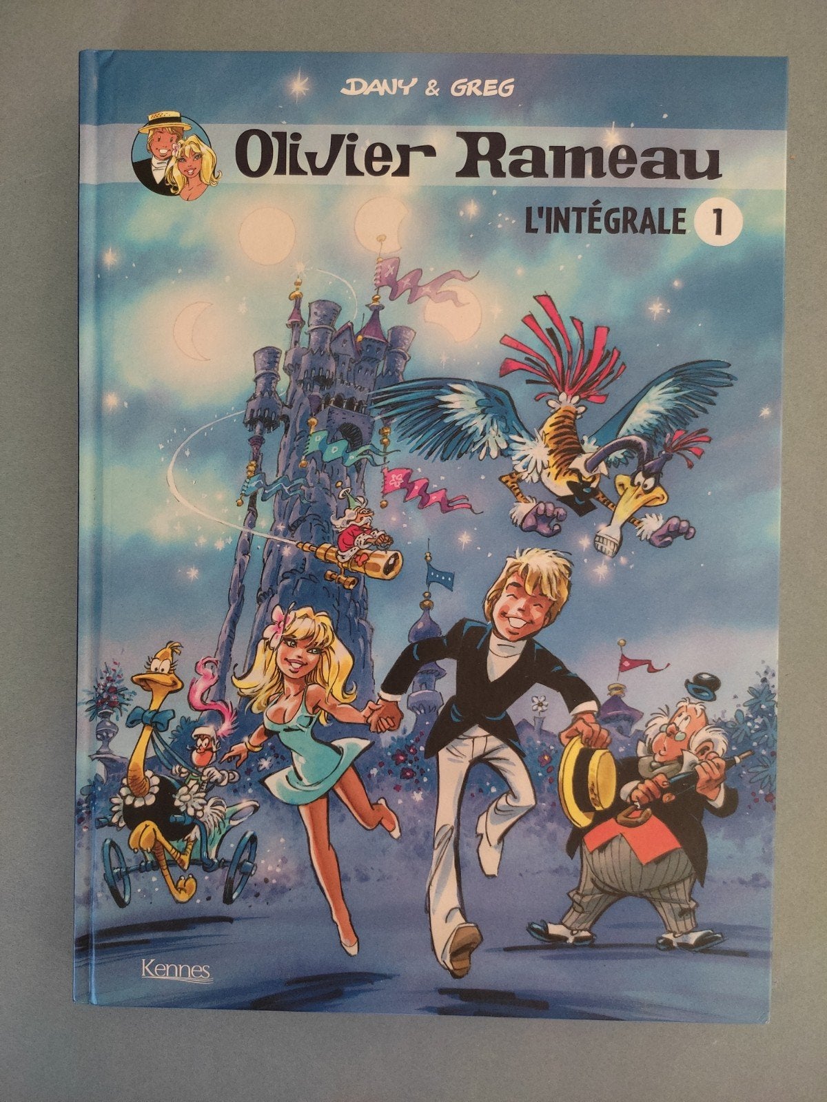 Lot 3 BD Olivier Rameau Intégrale Tomes 1, 2 & 3 Dany & Greg, Livres, BD, Neuf, Enlèvement ou Envoi, Série complète ou Série, DANY / GREG