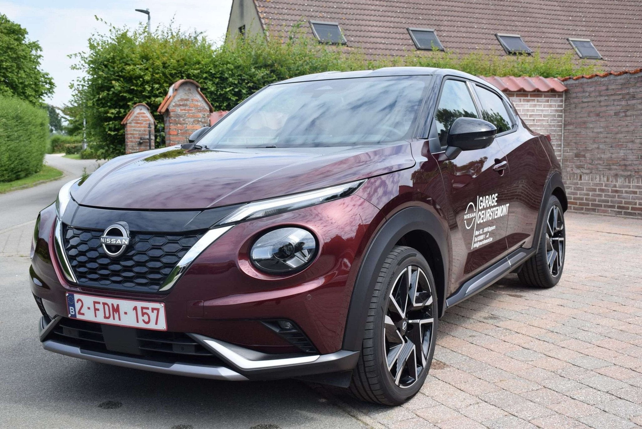 Nissan Juke HYBRIDE N-Design AMT (bj 2025, automaat), 1325 kg, Gebruikt, Zwart, 110 g/km
