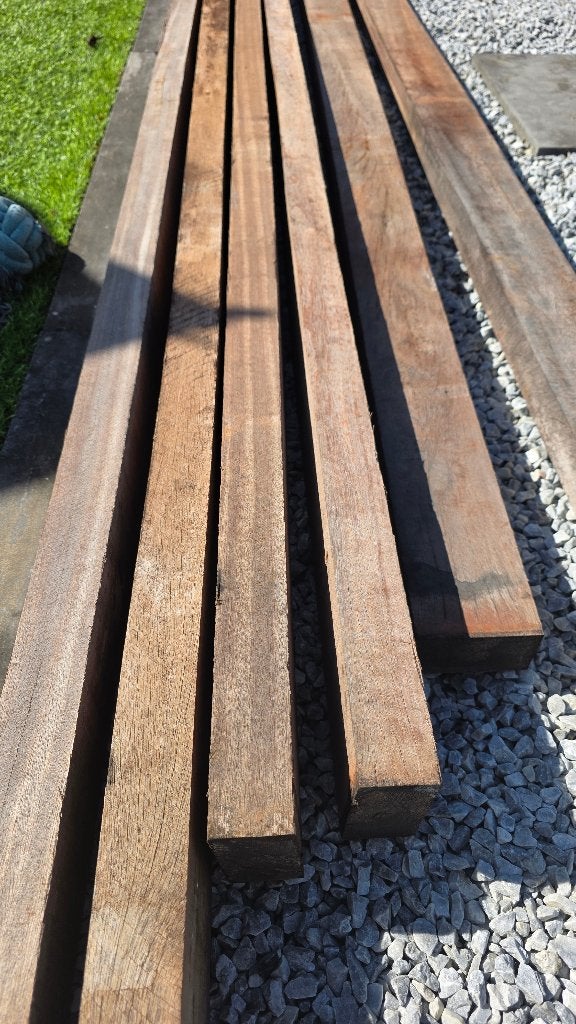 Hardhout 5x10x500cm, Ophalen, Nieuw, Hardhout, 250 cm of meer