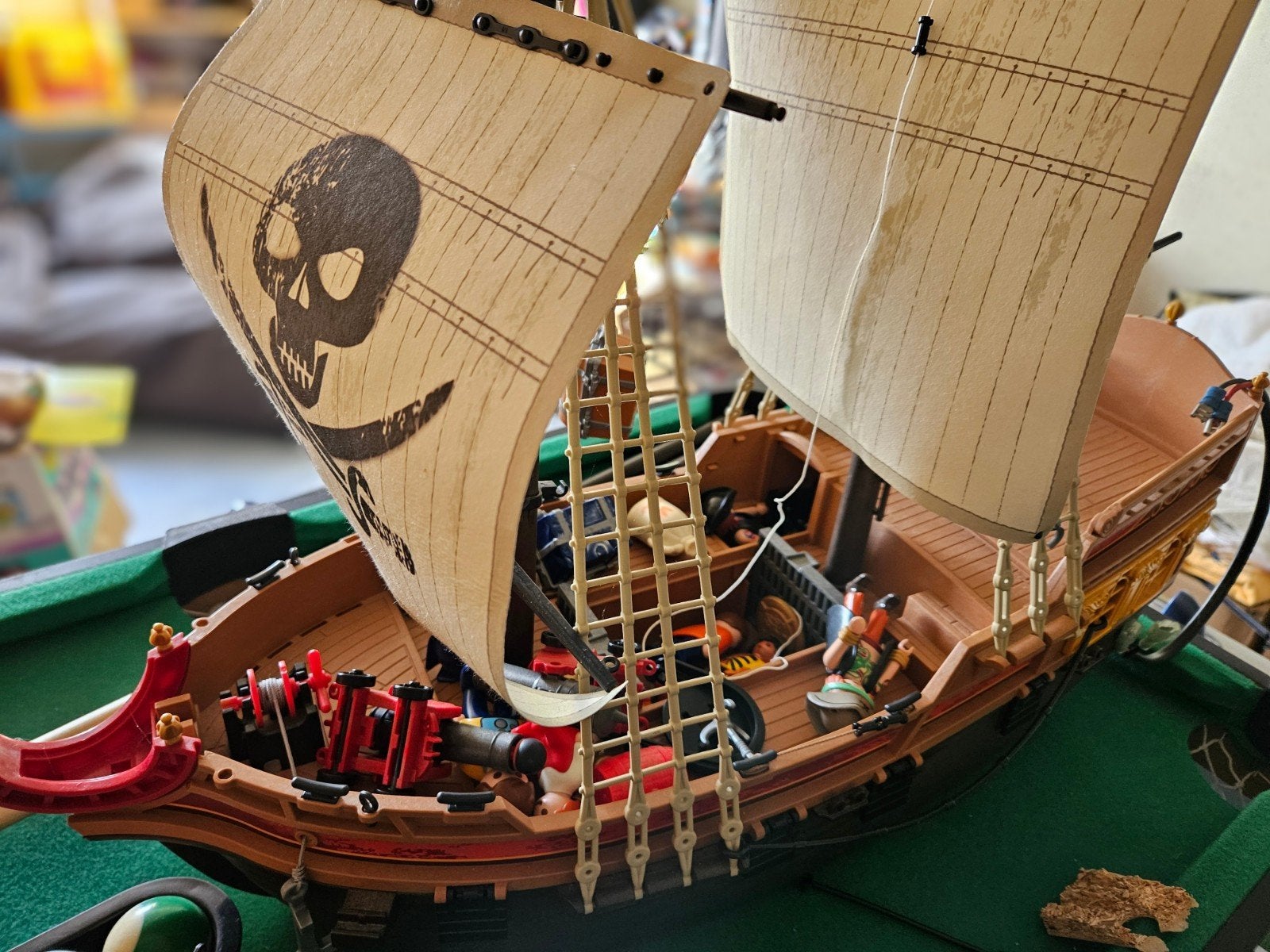 bateauu pirate playmobil, Enlèvement, Bateau