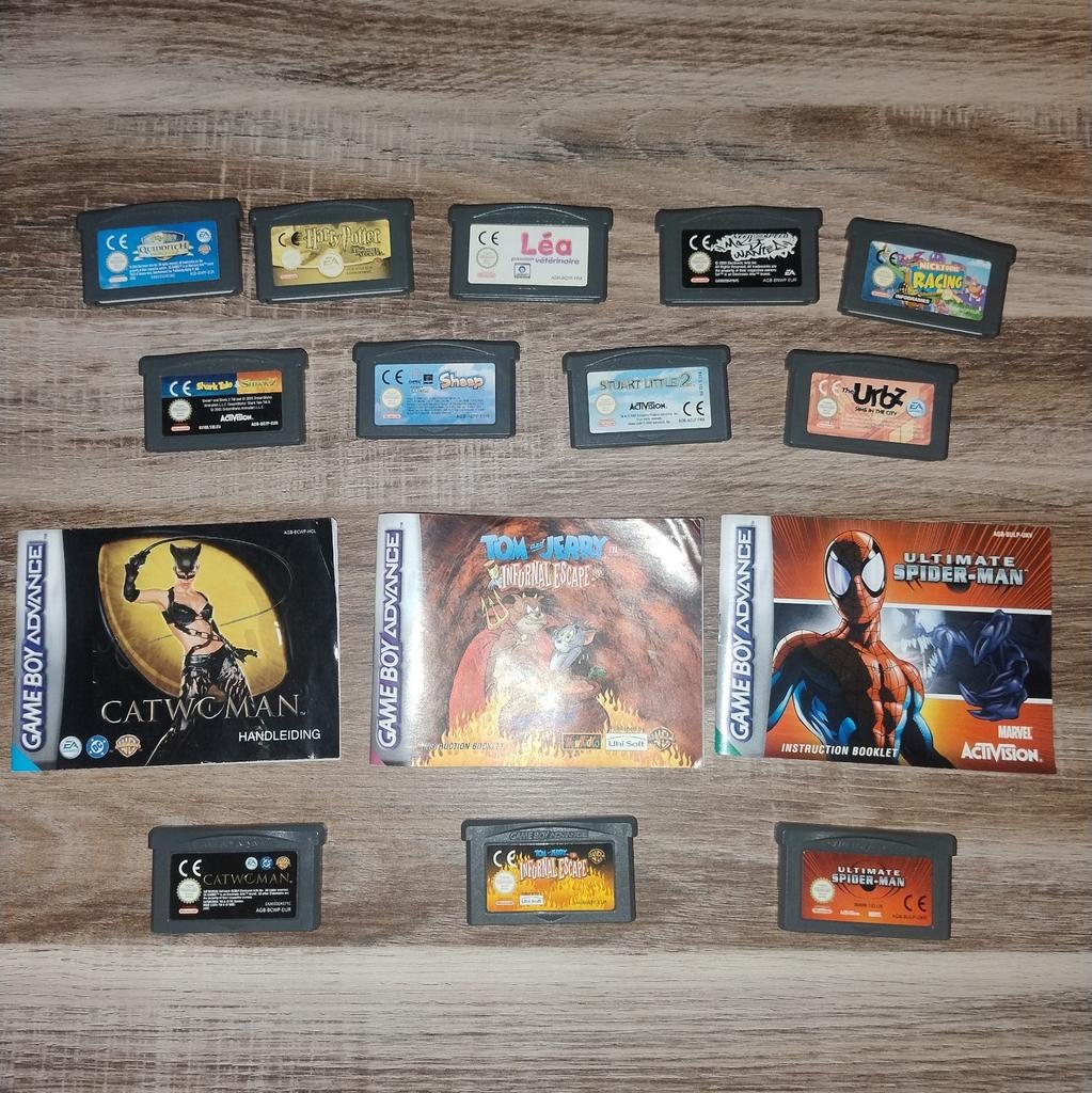 12x Nintendo Gameboy Advance (GBA) games, Ophalen of Verzenden