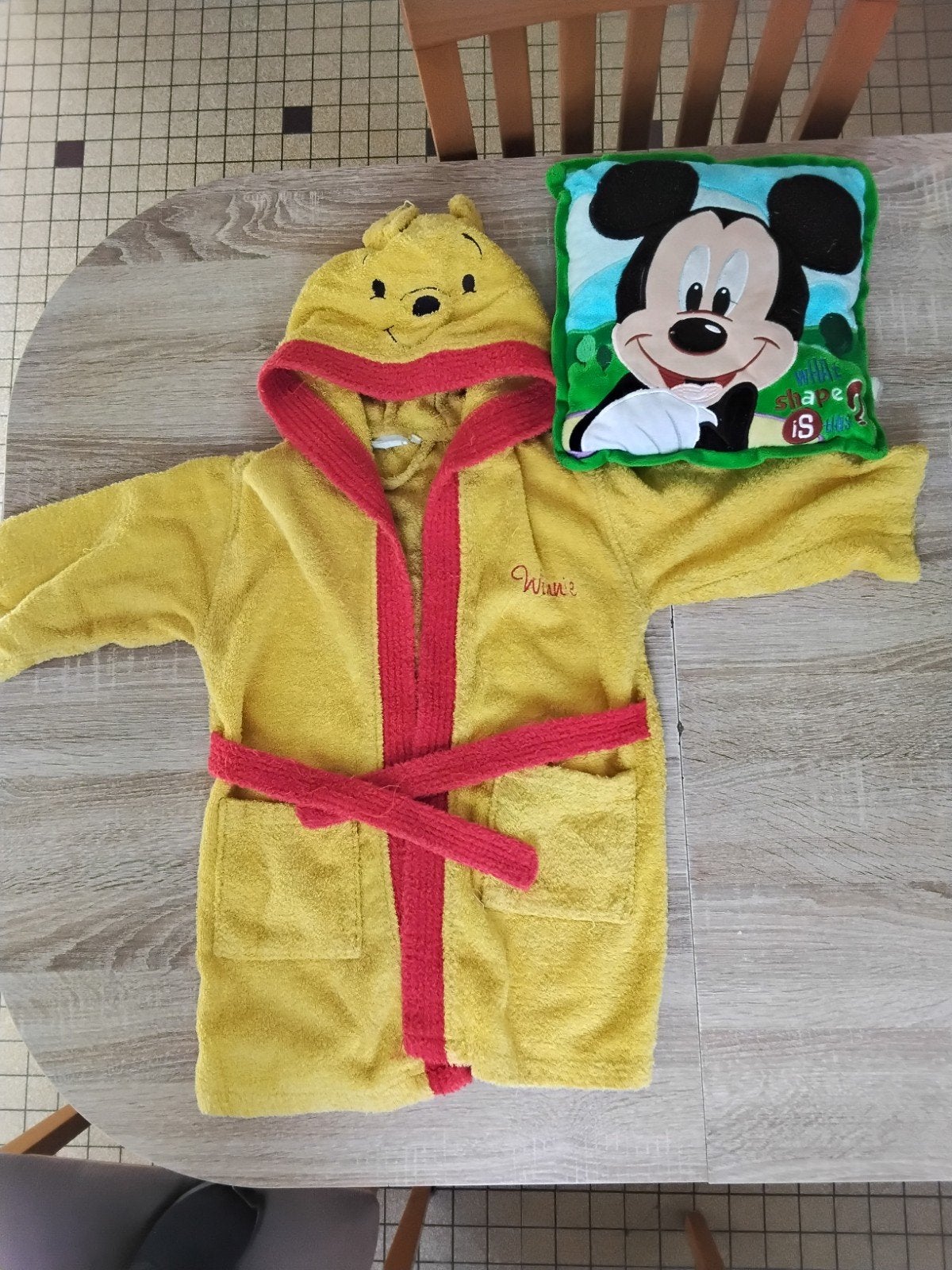 peignoir de bain enfant, Ophalen