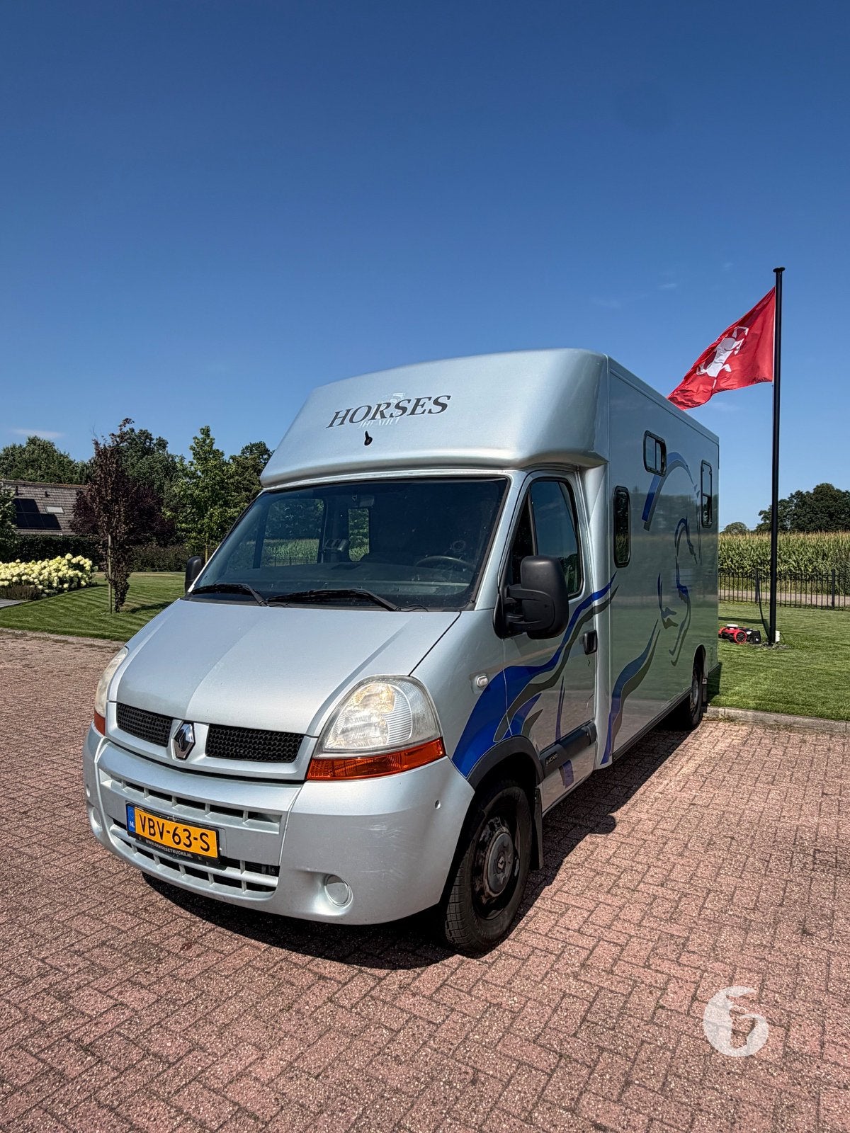 Degelijke Theault dubbelcabine Paardencamionette!, Dieren en Toebehoren, Ophalen