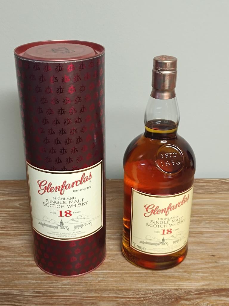 Glenfarclas 18 jaar, Verzamelen, Wijnen, Overige gebieden, Overige typen, Nieuw, Ophalen of Verzenden