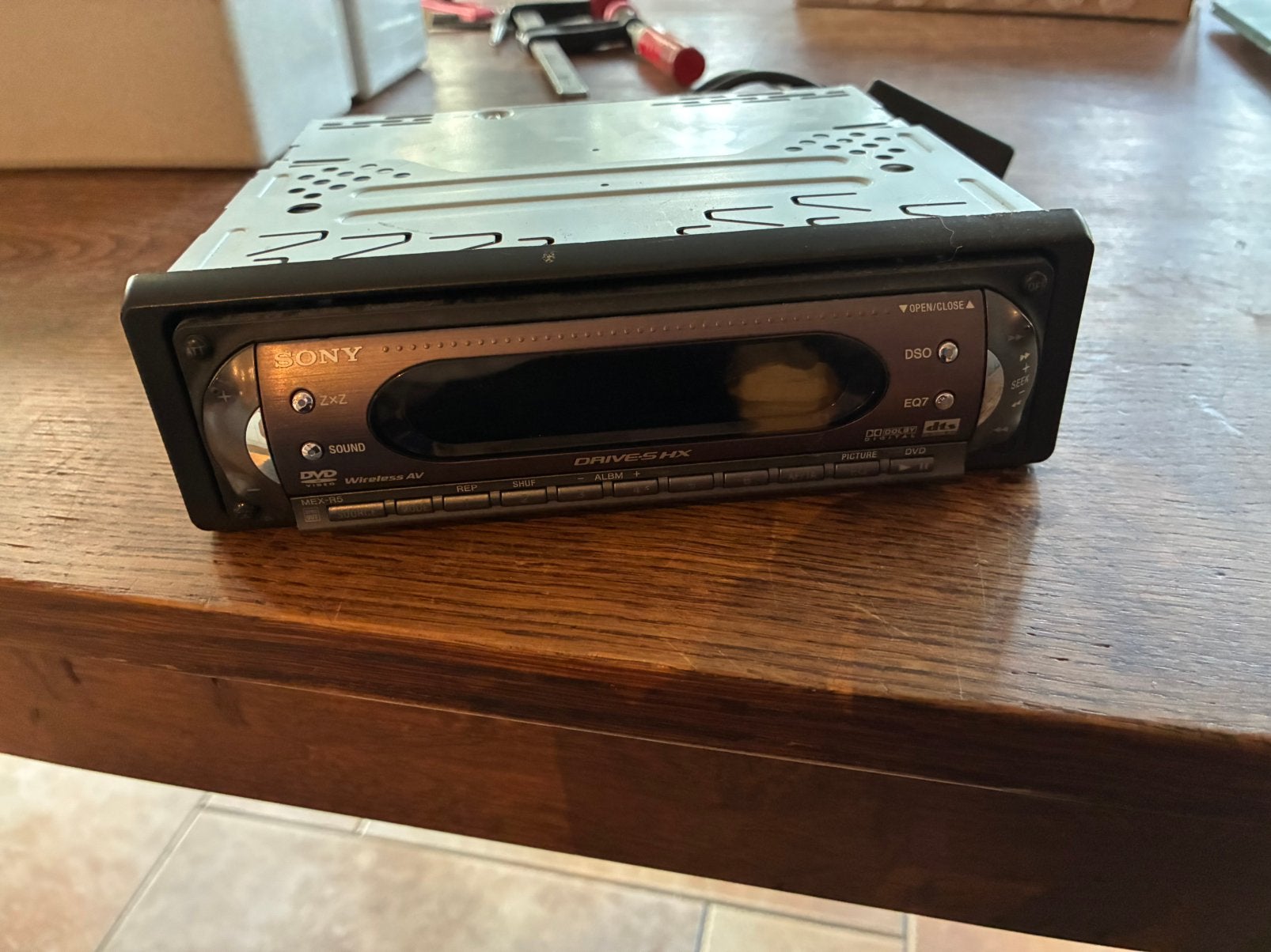 Sony auto radio’s, Ophalen, Gebruikt