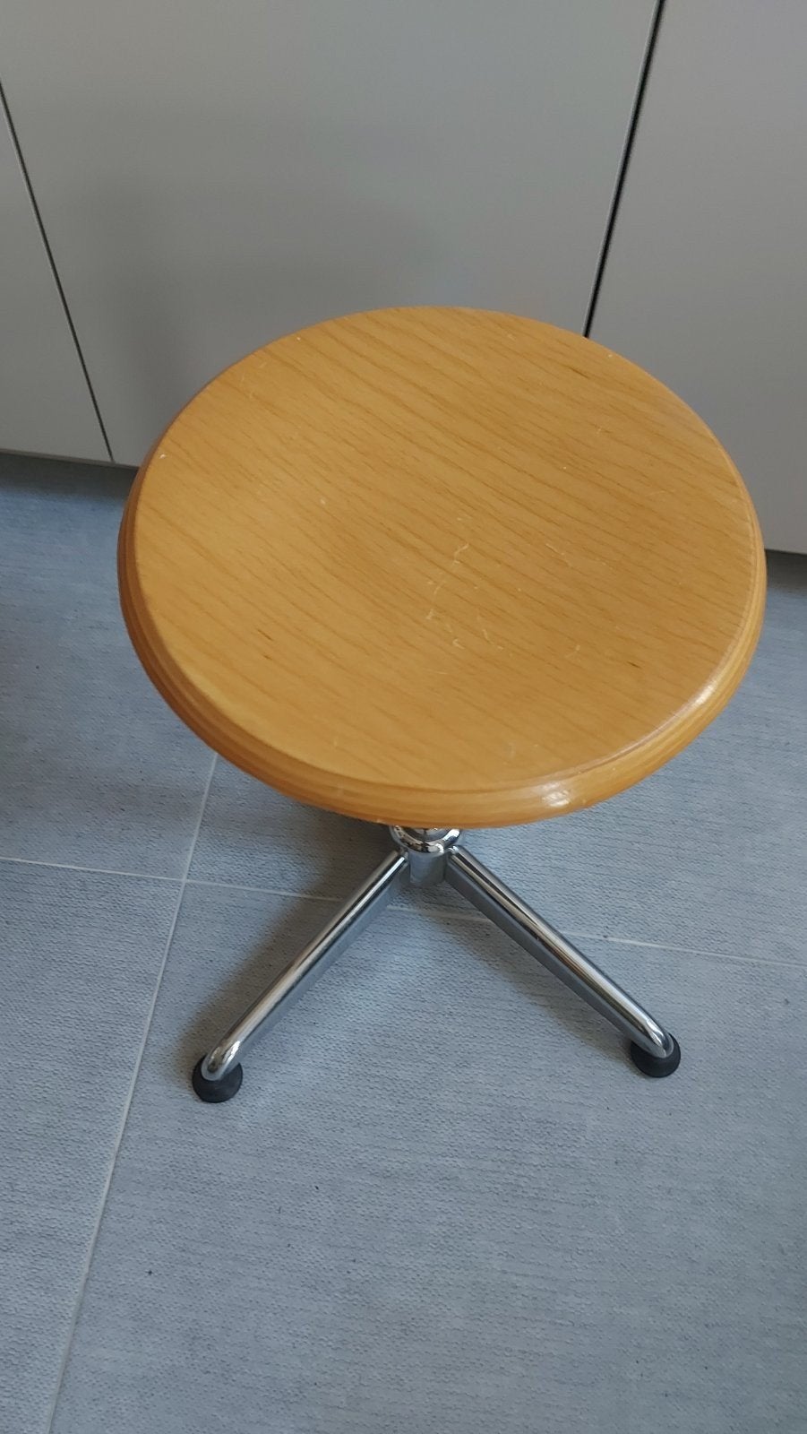 vintage Industriële kruk, Ophalen