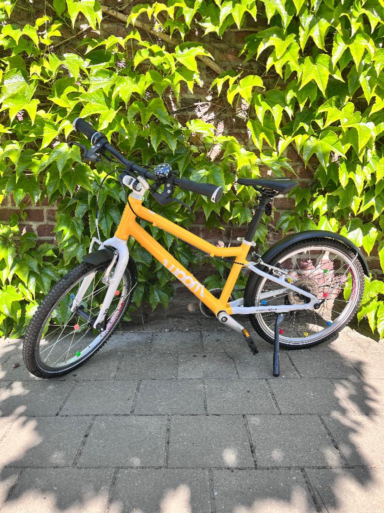 WOOM GO 4 - 20’’ - kinderfiets, Ophalen, Velgrem, Versnellingen, Zo goed als nieuw