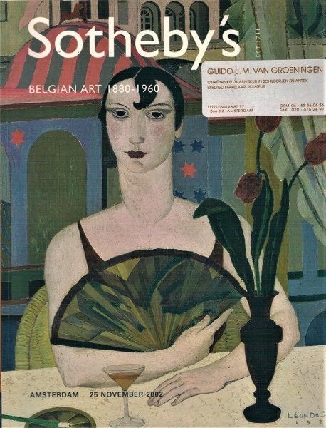 Sotheby's - Art belge 1880 - 1960, Enlèvement, Neuf, Peinture et dessin