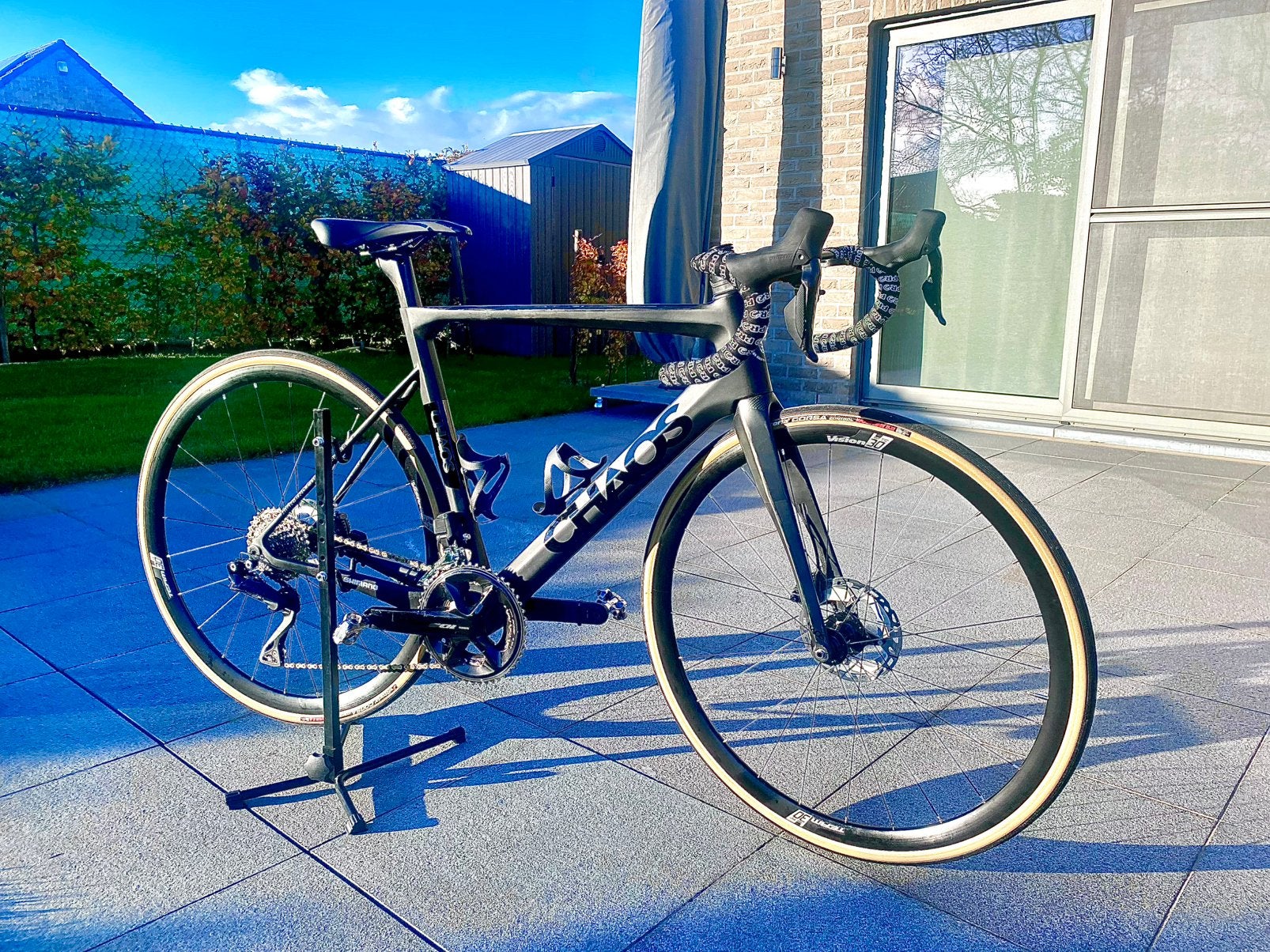 105di2 12 speed carbon racefiets maat medium, Fietsen en Brommers, Ophalen, Carbon