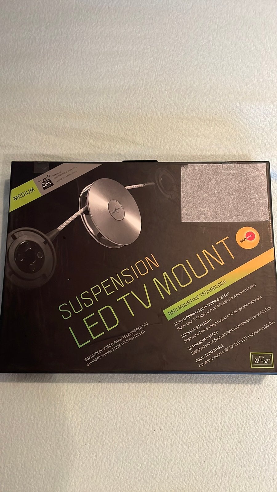 Omnimount suspension TV mount, tv beugel nieuw 23-52”, Ophalen of Verzenden