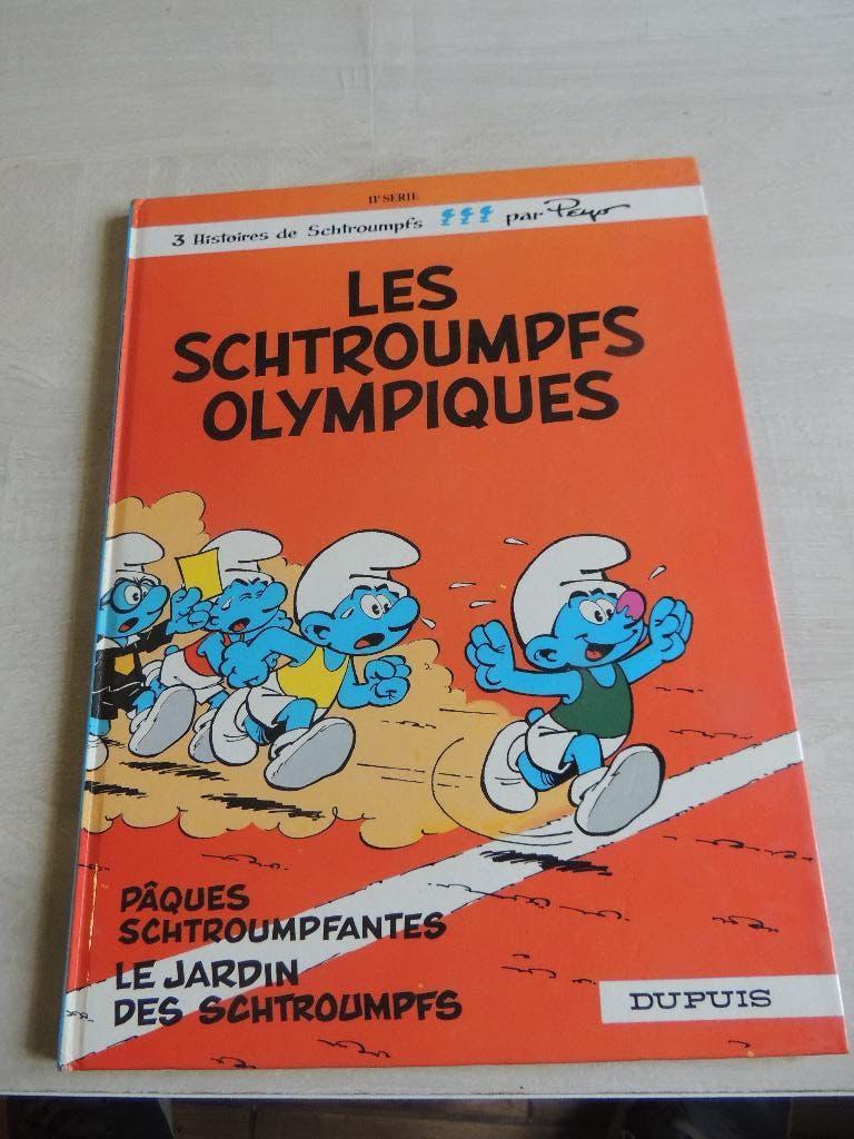 N11 LES SCHTROUMPFS OLYMPIQUES EO 1983  TBE, Peyo, Enlèvement ou Envoi, Une BD, Utilisé