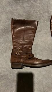 Dameslaars Lucax bruin maat 38., Kleding | Dames, Bruin, Ophalen of Verzenden, Gedragen, Hoge laarzen