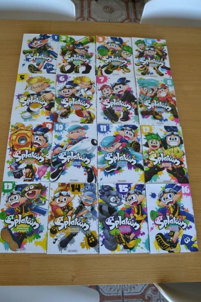 Splatoon - manga (complet 16 tomes), Livres, BD | Comics, Neuf, Série complète ou Série, Enlèvement, Divers auteurs