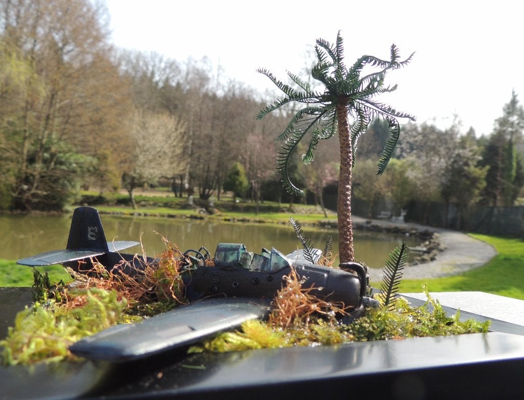 Dio Avenger dans la jungle du Pacifique 1/72ième, Envoi, Neuf, 1:72 à 1:144, Avion